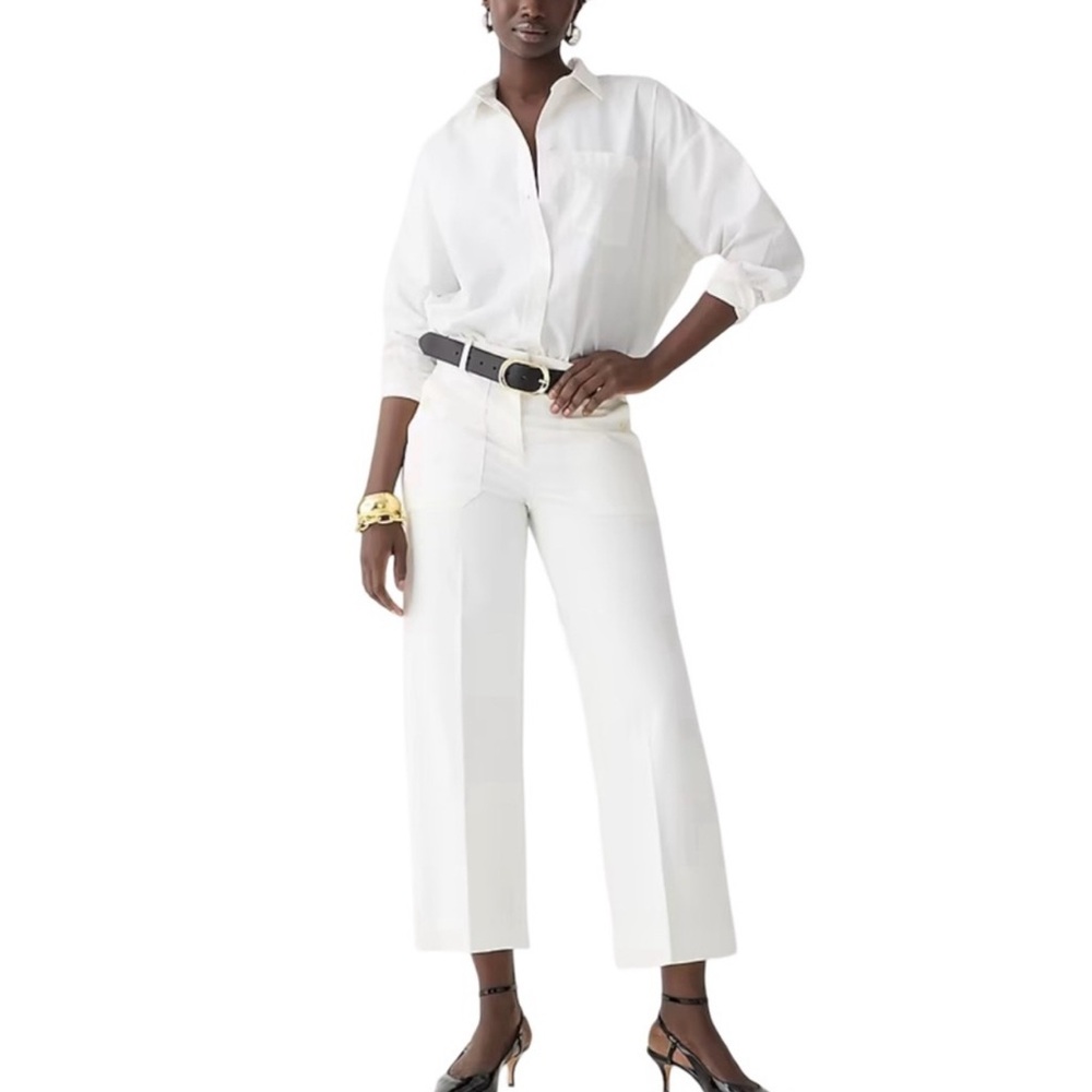 J.Crew Sydney Wide Leg Crop. Size 8. NWOT.